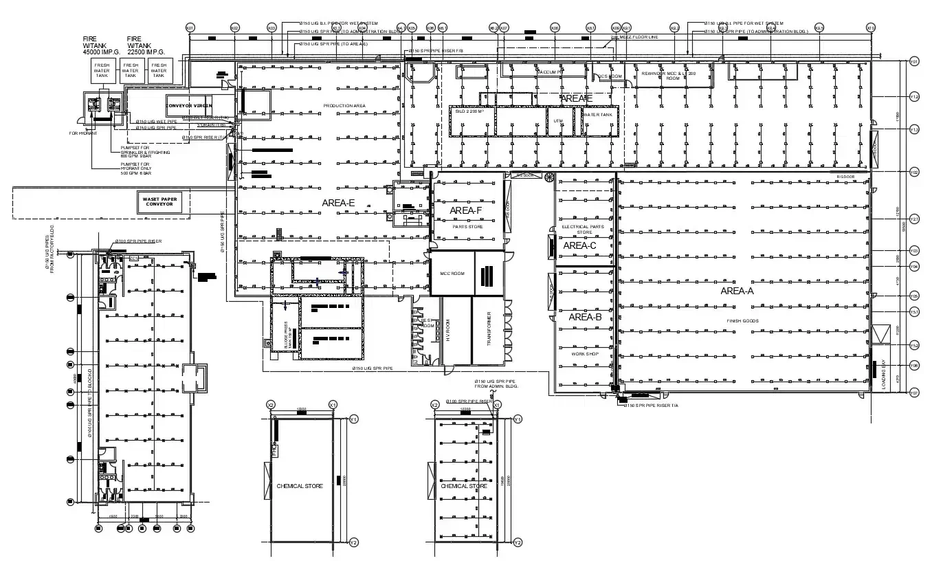 Download-Free-CAD-Drawing-Of-Industrial-Plant-Electrical-Layout-plan-Wed-Dec-2019-07-24-22 Drawing Plant