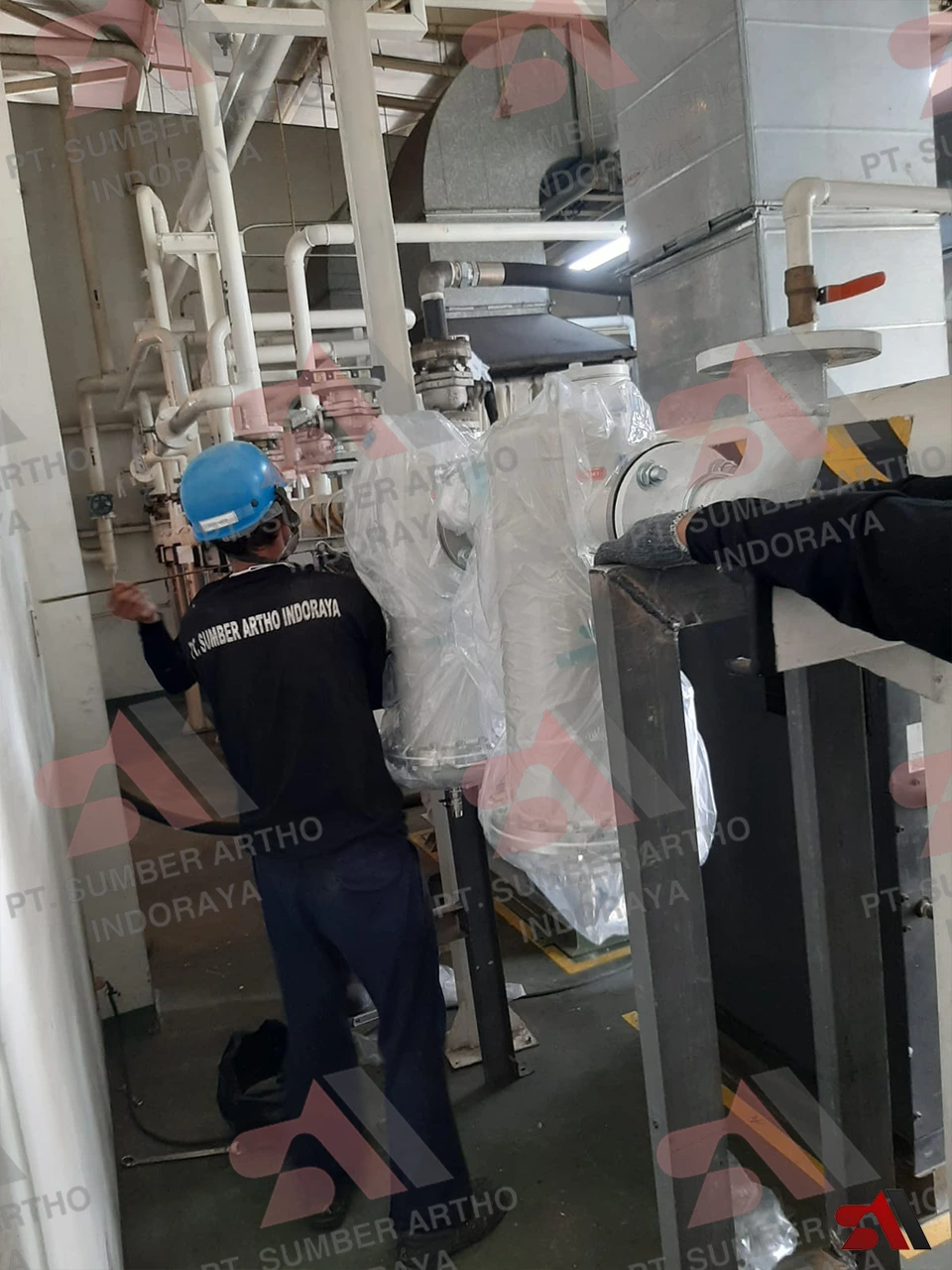 Instalasi Kompresor 110kW