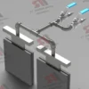 Instalasi Metal burner industri