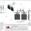 Instalasi burner industri